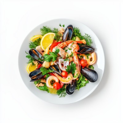 Фирменное блюдо Морской гриль прованс - купить в Бикбово